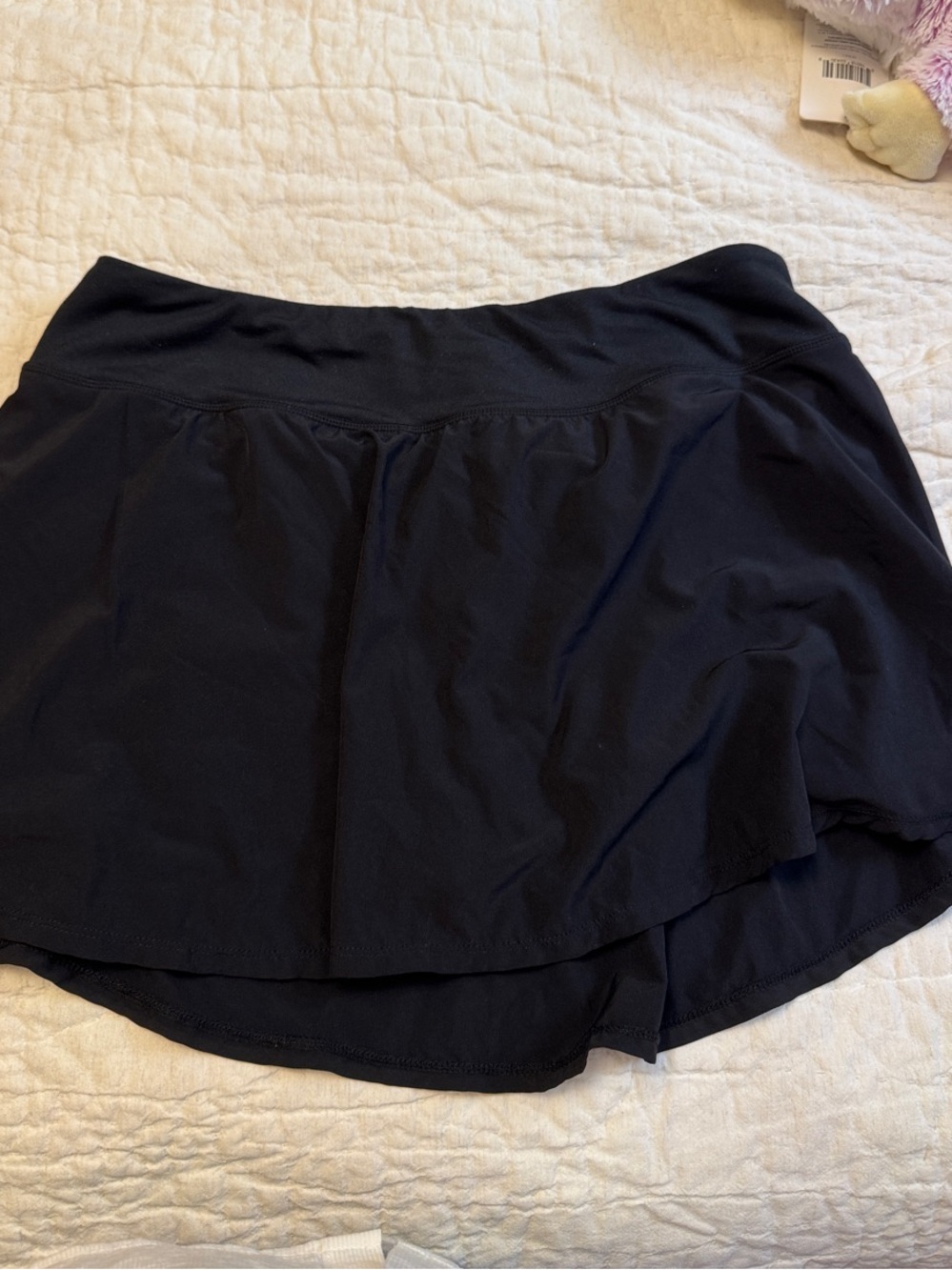 Zella Black Circle Skirted Active Skort